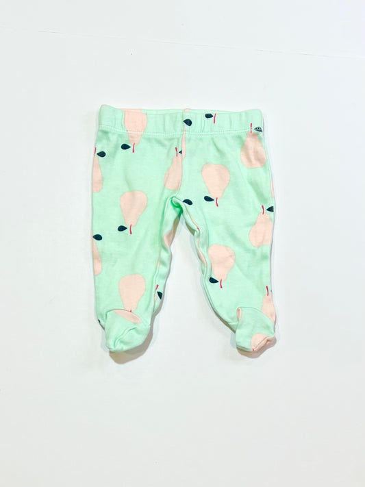 Pears footed pants - Size 00000