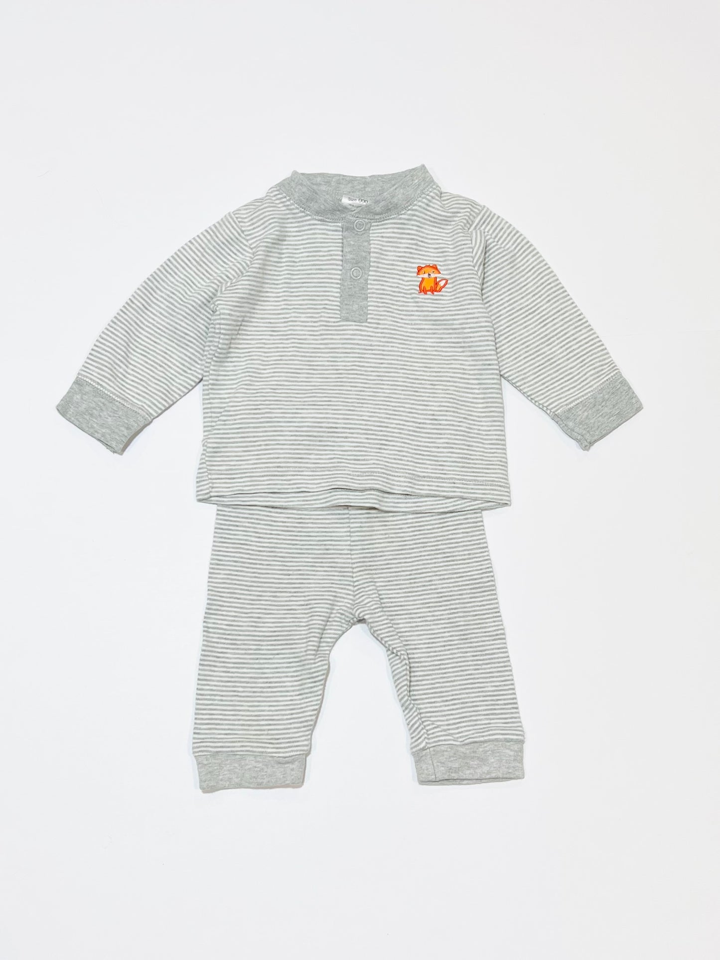 Grey striped set - Size 00