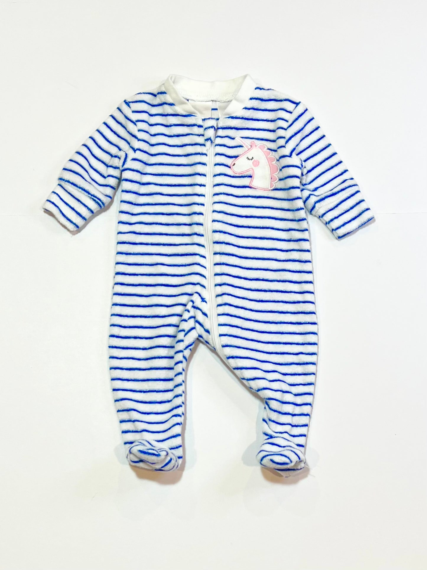 Terry zip onesie - Size 00000