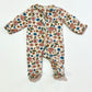 Floral zip onesie - Size 00000