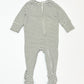 Striped zip onesie - Size 00