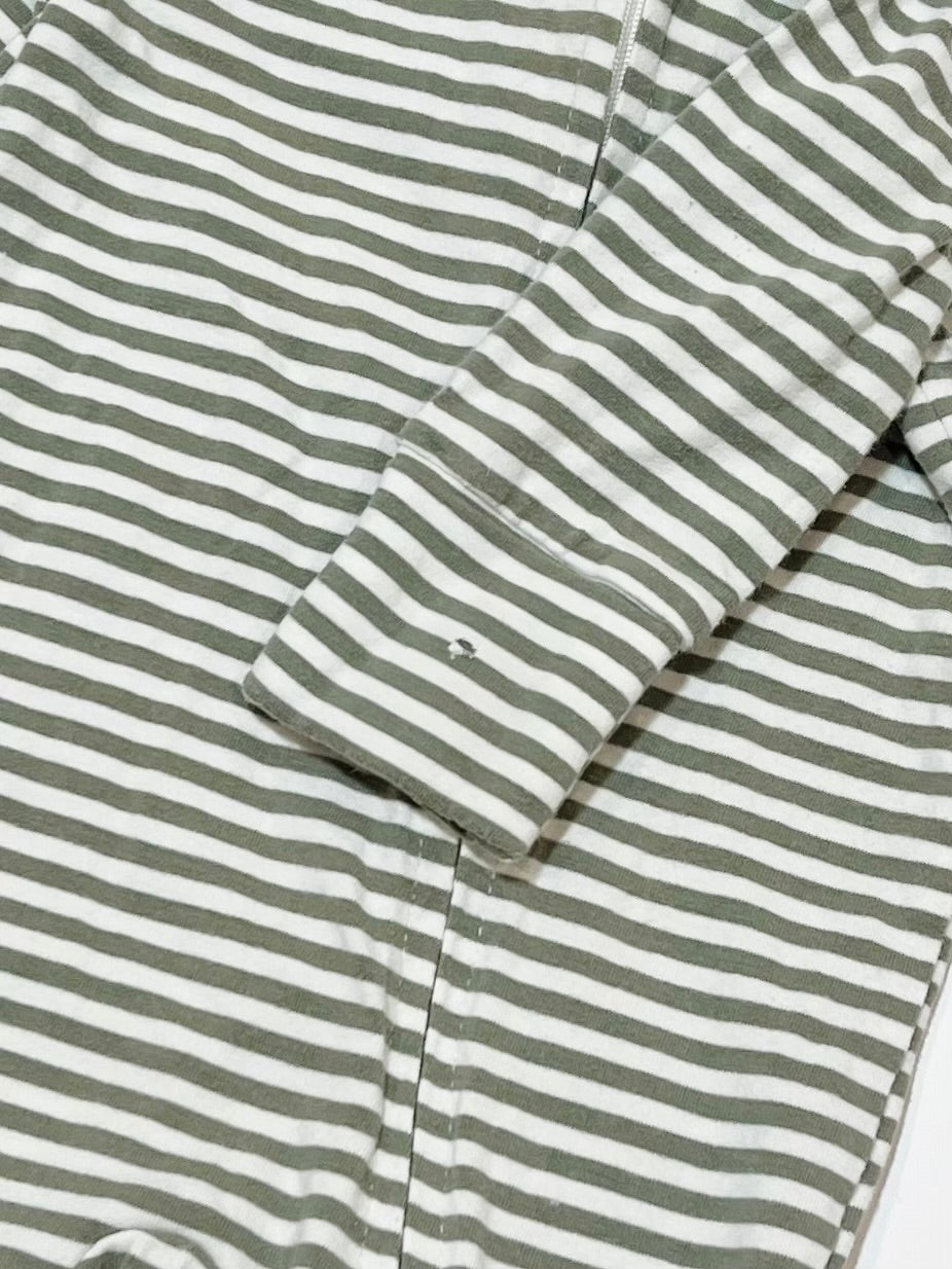 Striped zip onesie - Size 00