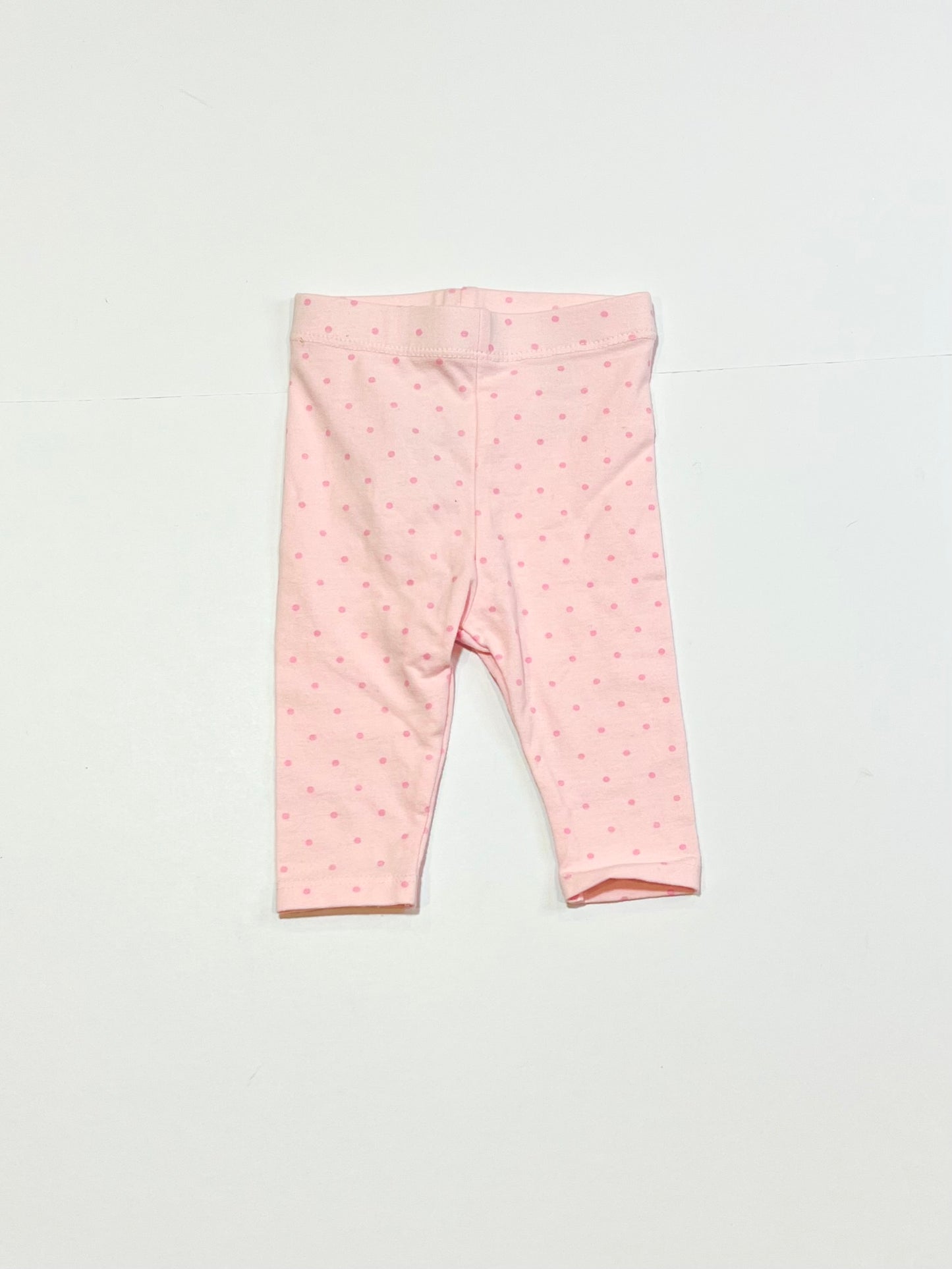 Pink spot leggings - Size 0000