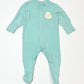 Green fish onesie - Size 00