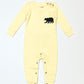 Yellow bear onesie - Size 00