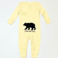 Yellow bear onesie - Size 00