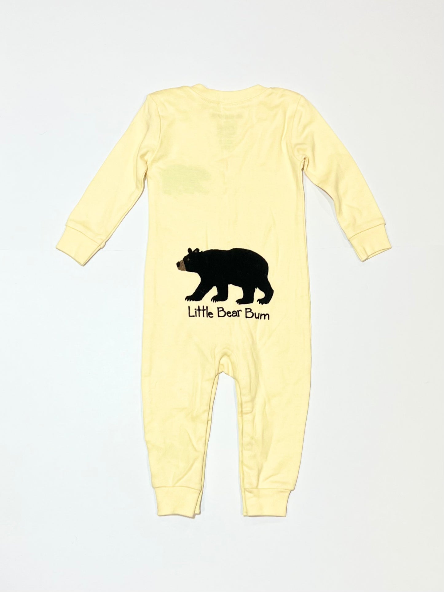 Yellow bear onesie - Size 00