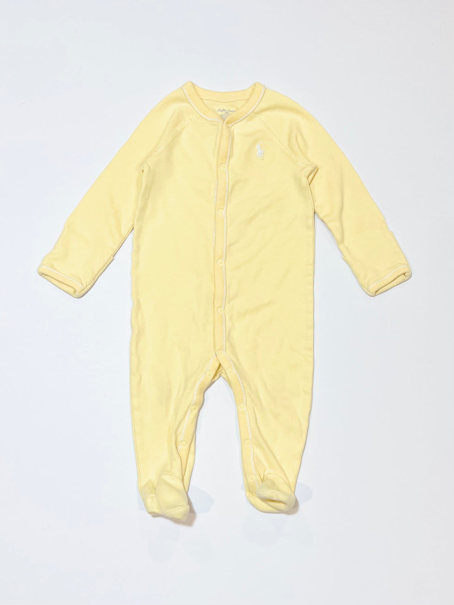 Yellow onesie - Size 00