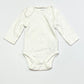 White bodysuit - Size up to 1 month