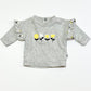 Grey flower sweater - Size 0000