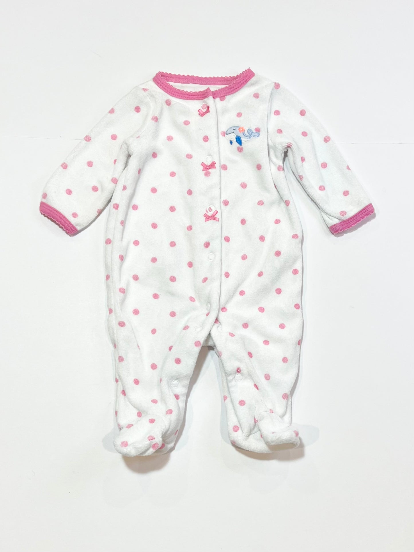 Terry spot onesie - Size 0000