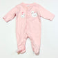 Pink swans onesie - Size 0000