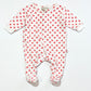 Red butterfly onesie - Size 0000