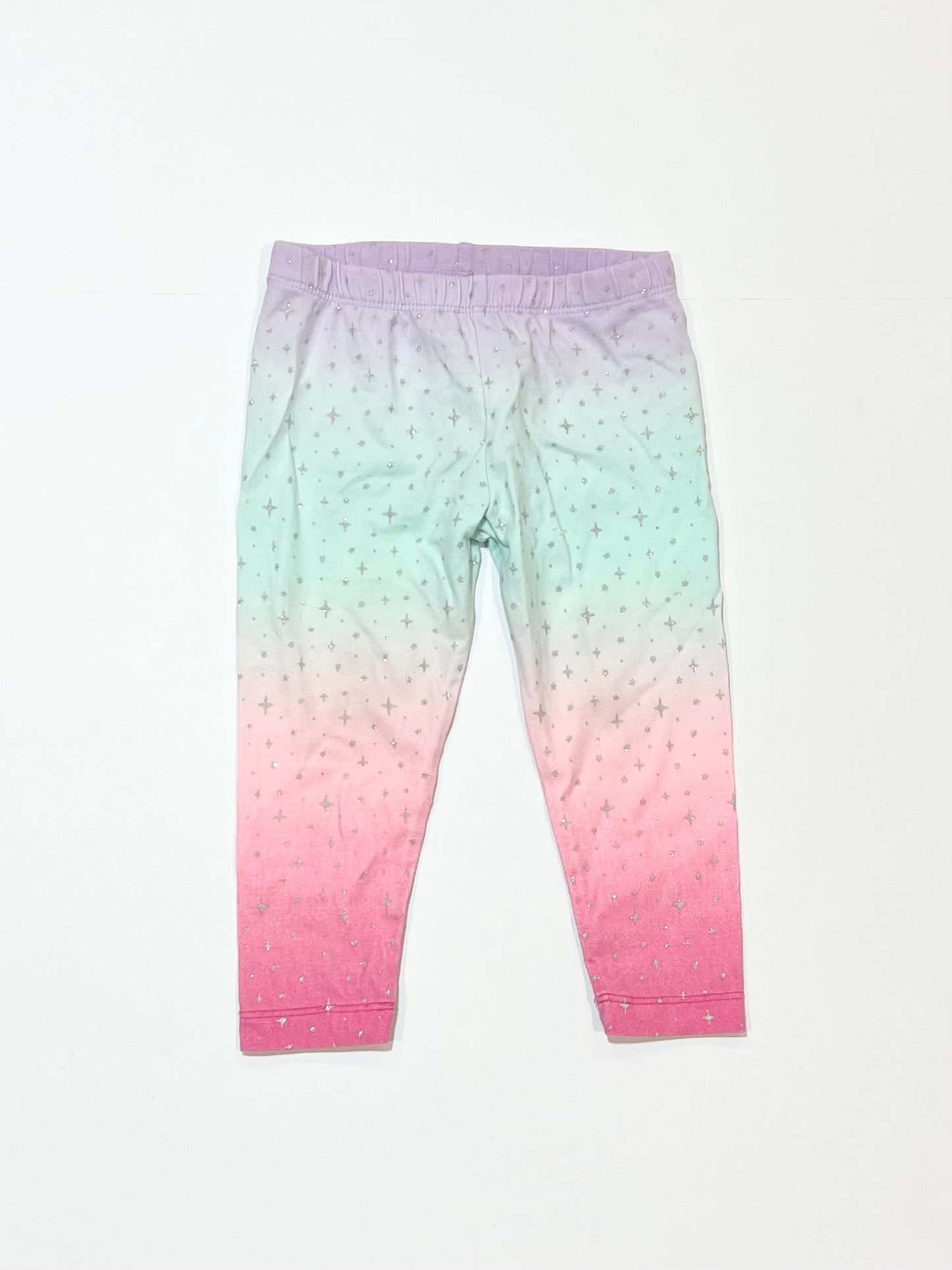 Glitter star leggings - Size 1