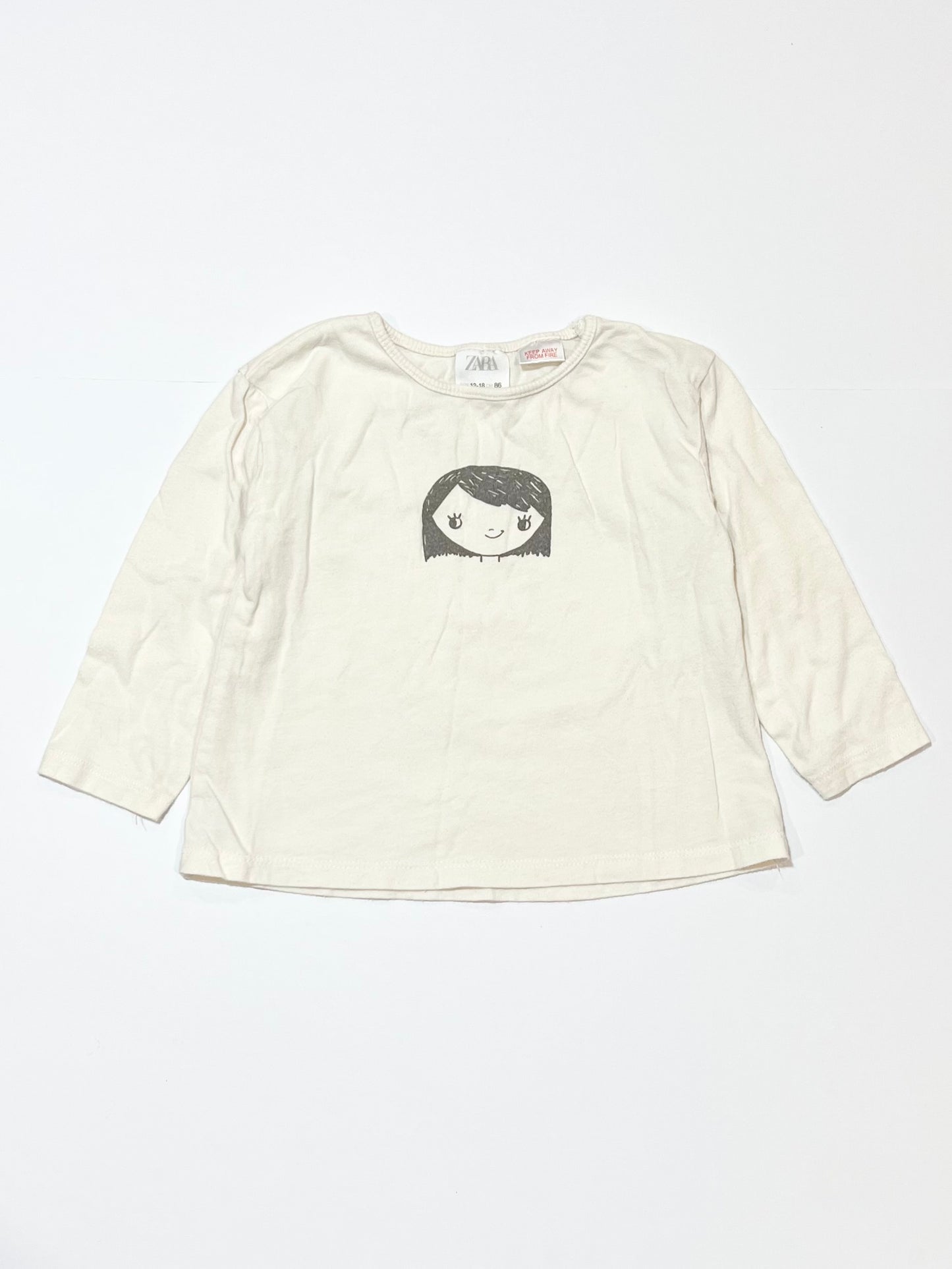 Smiling girl top - Size 1