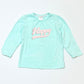 Green glitter top - Size 1