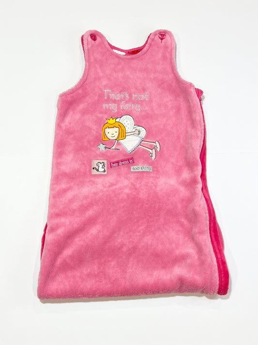 Pink fleece sleeping bag - Size 1