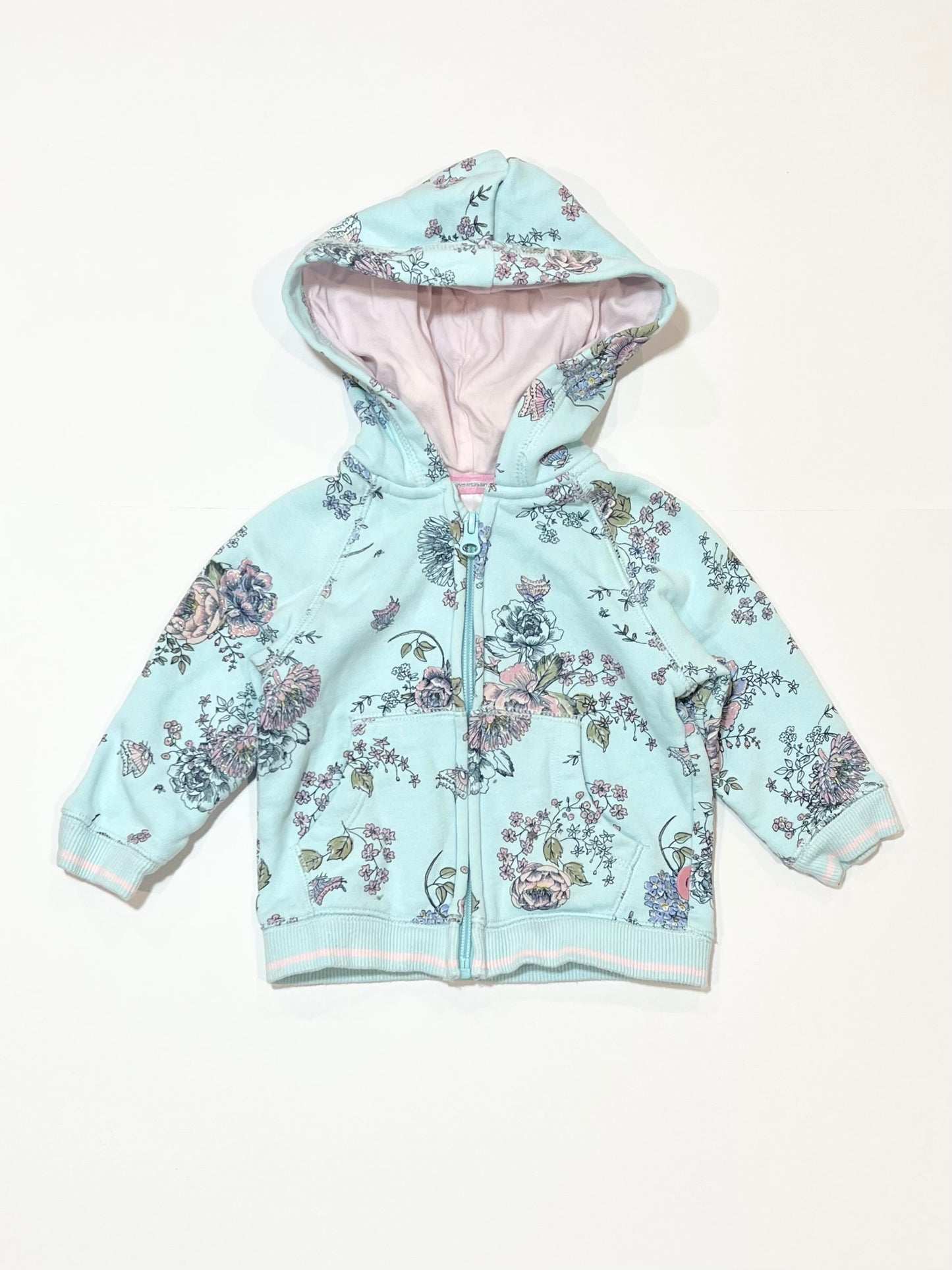 Glitter zip hoodie - Size 1