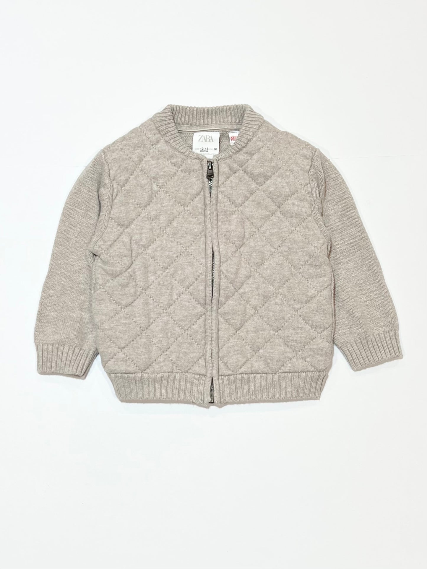 Quilted zip jacket - Size 1