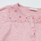 Pink cropped cardigan - Size 1