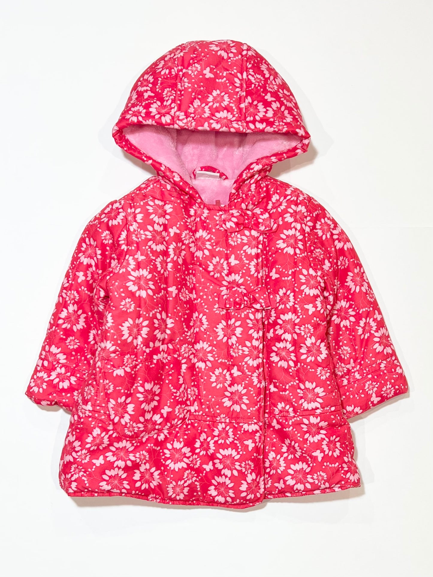 Floral puffer jacket - Size 1