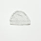 Grey spot beanie - Size newborn