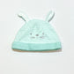 Green bunny beanie - Size 3-6 months
