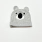 Grey koala beanie - Size 0-6 months