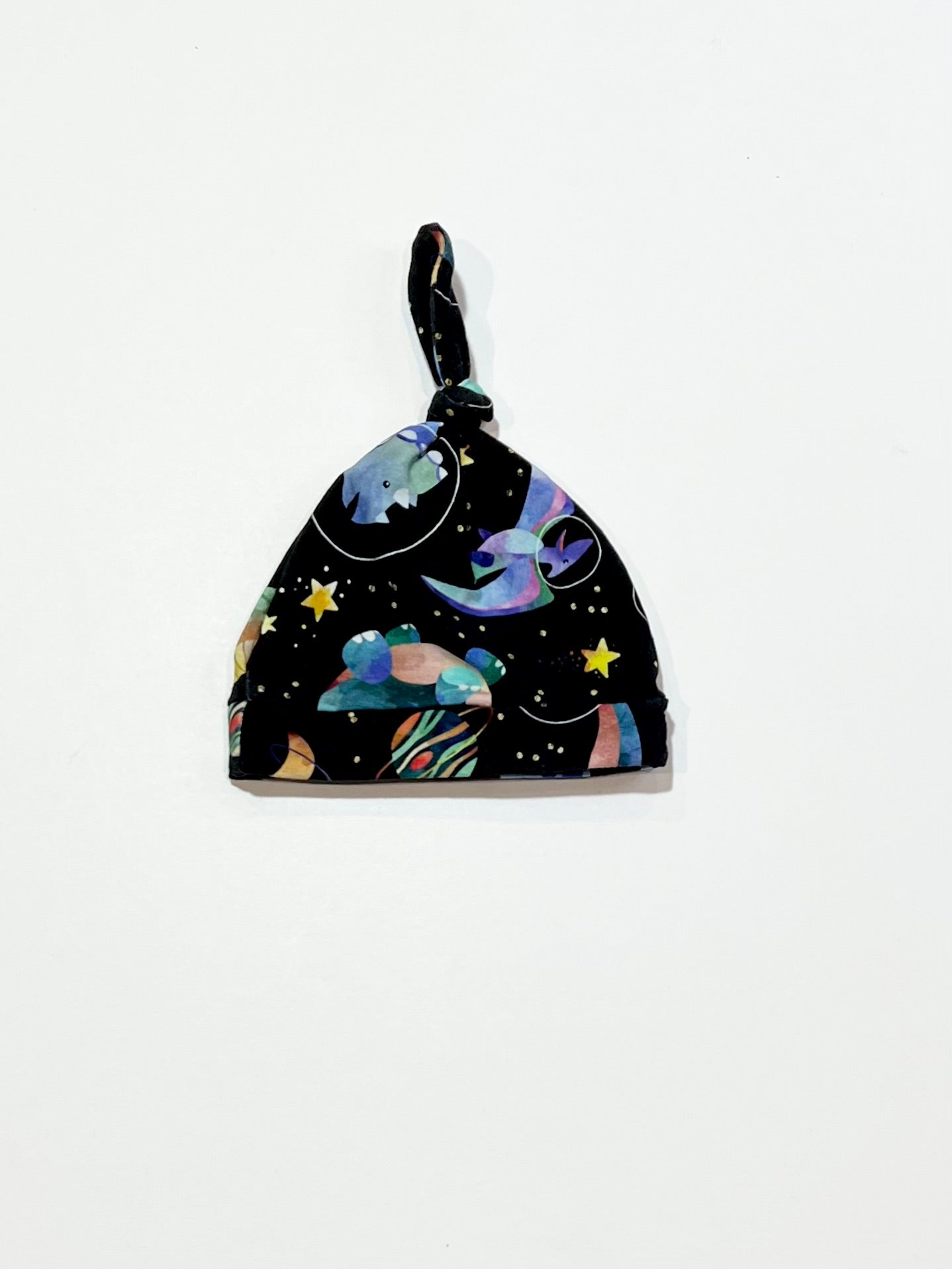 Dino jersey beanie - Size newborn