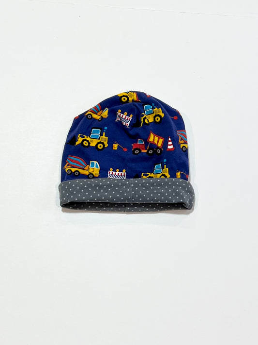 Reversible jersey beanie - Size 6-12 months