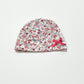 Floral beanie - Size 0-3 months