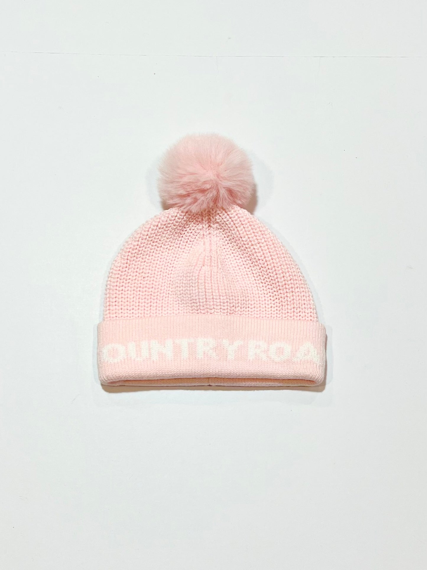 Pink pompom beanie - One size