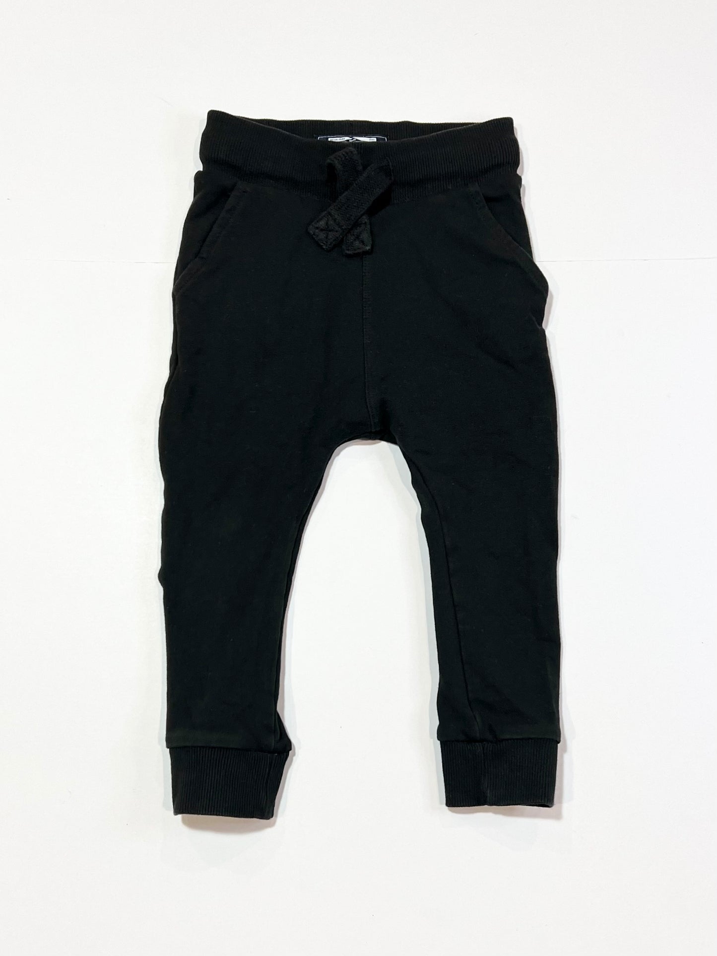 Black trackies - Size 2