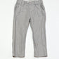 Grey linen blend pants - Size 2