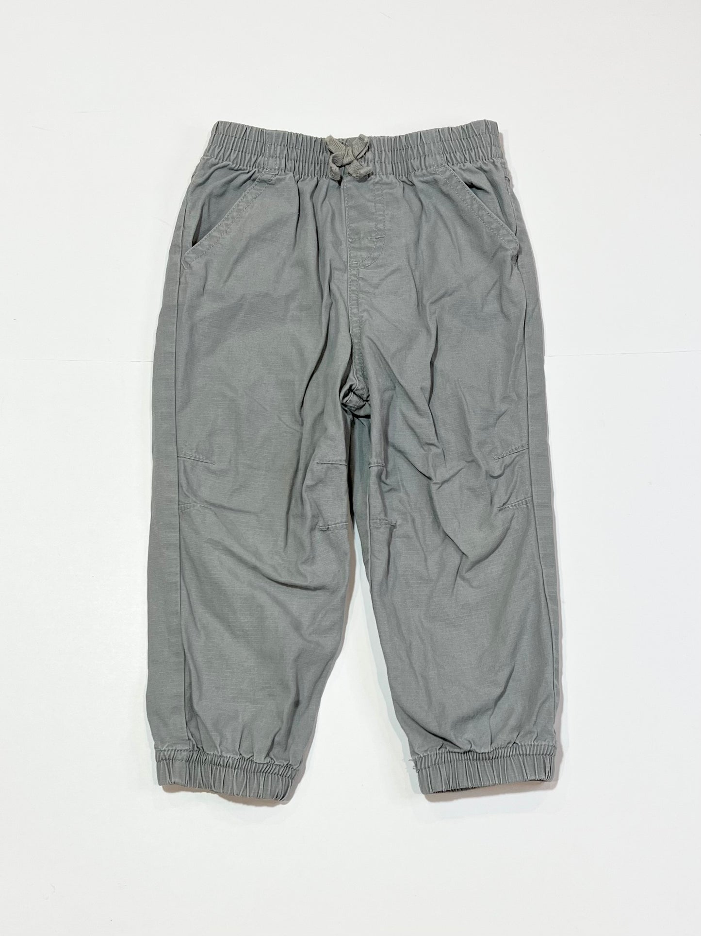 Grey cuffed pants - Size 2