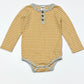 Striped henley bodysuit - Size 2