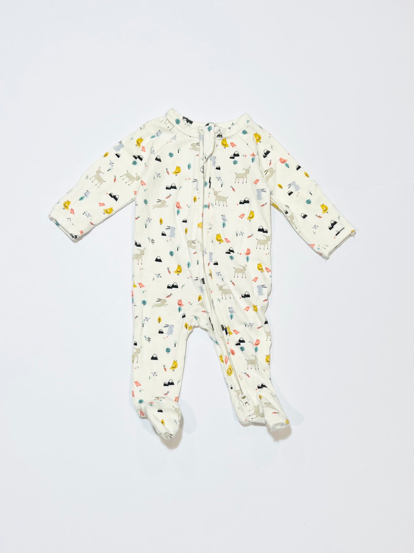 Woodlands zip onesie - Size 00000
