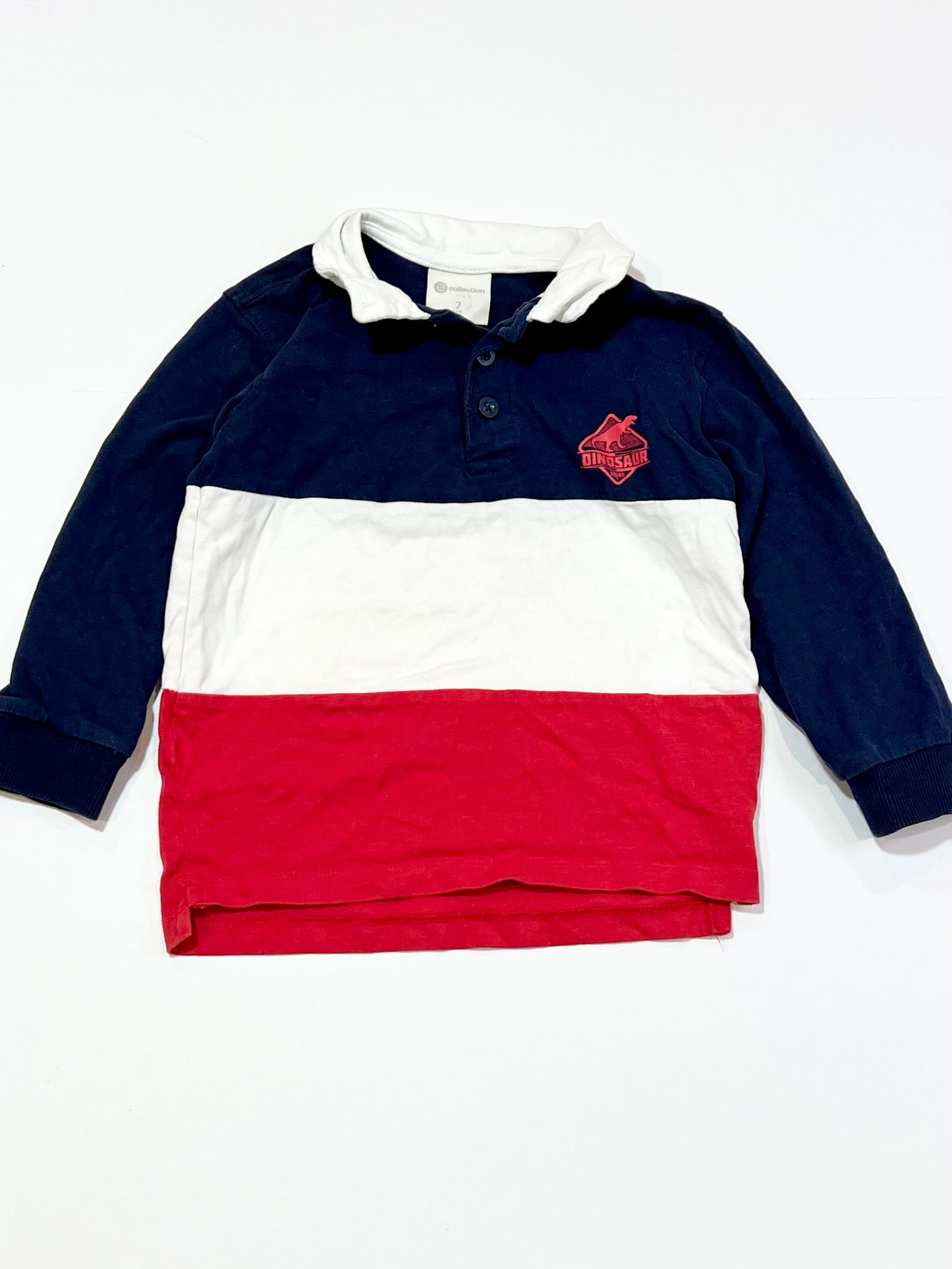 Spliced polo top - Size 2