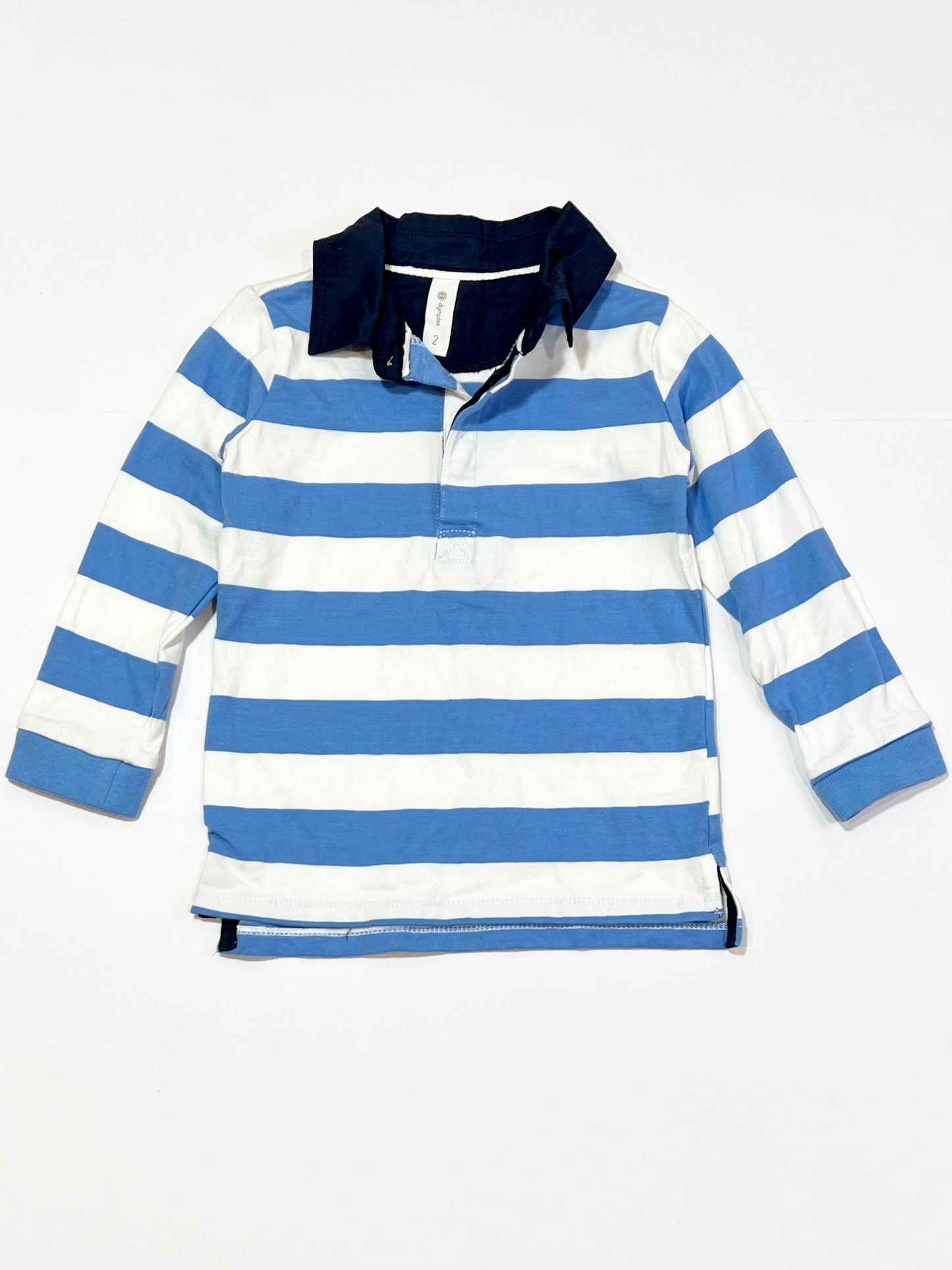 Striped polo top - Size 2