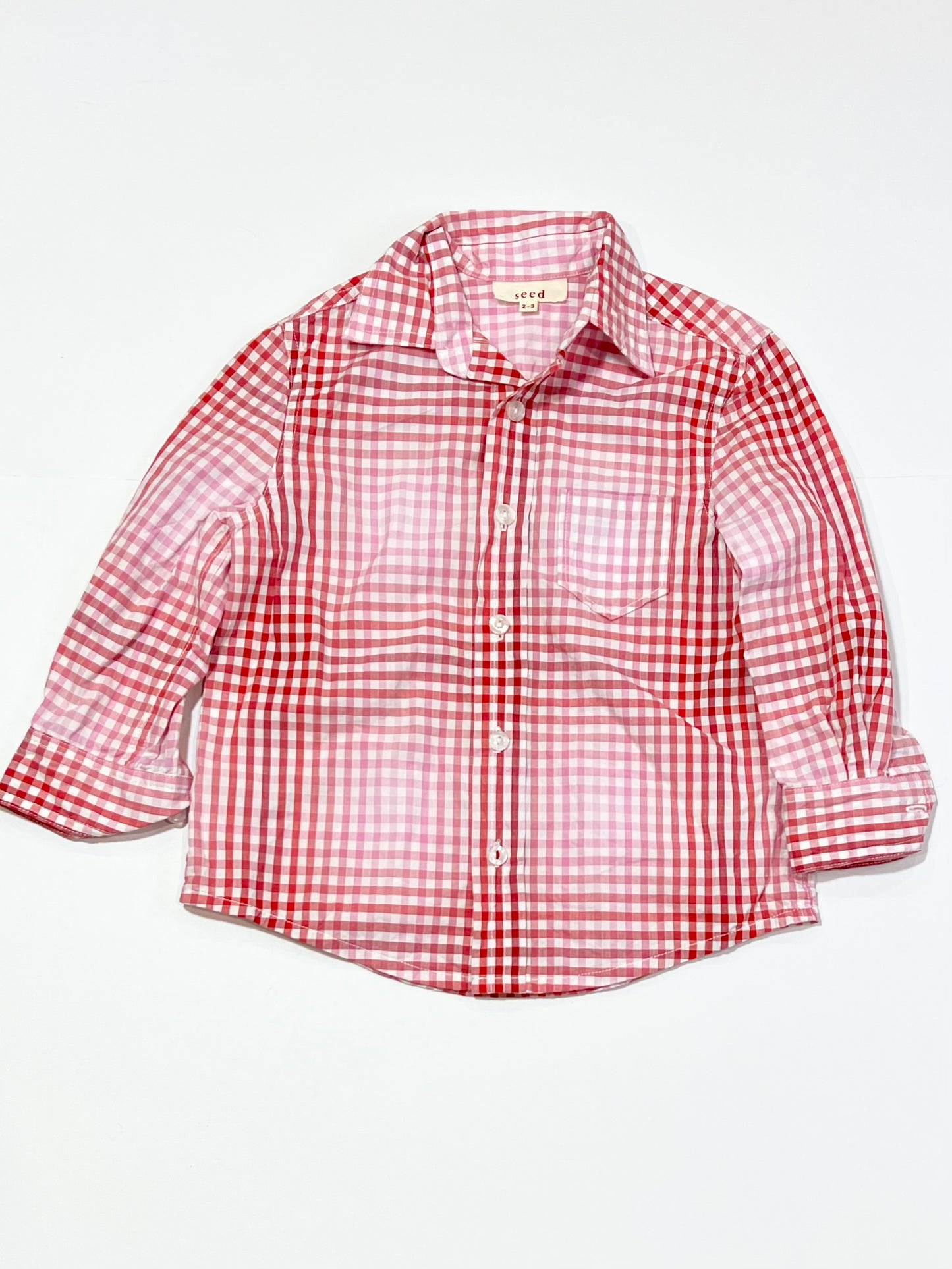 Gingham shirt - Size 2-3
