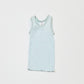 Ribbed blue singlet - Size 0000