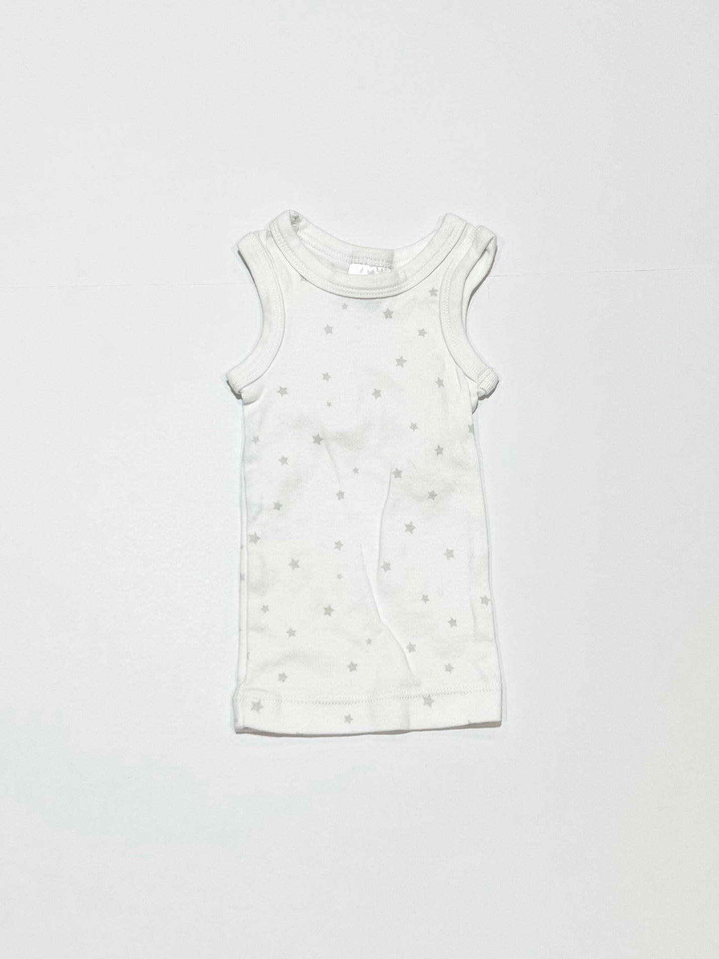 Grey stars singlet - Size 0000