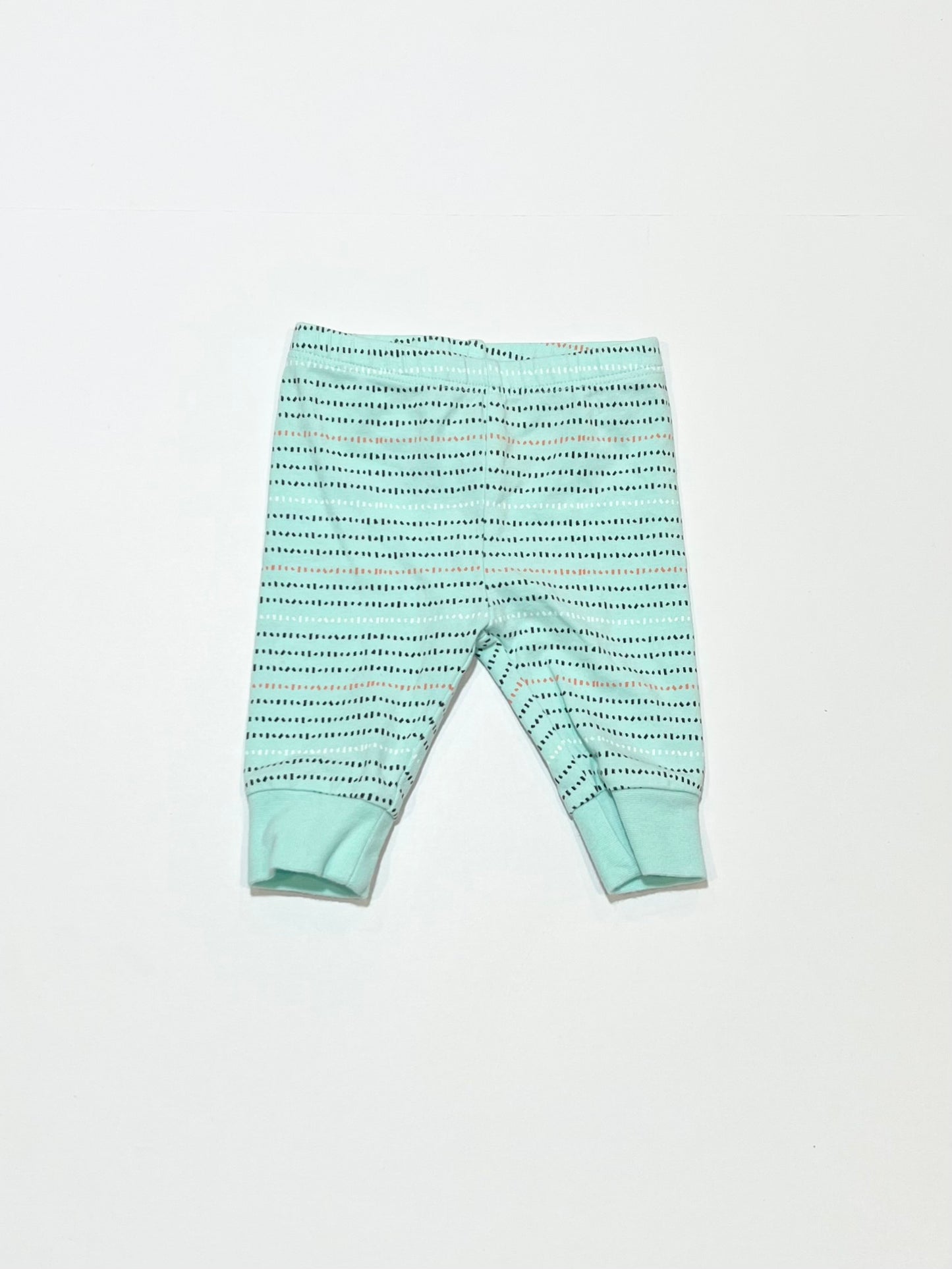 Green dash leggings - Size 0000