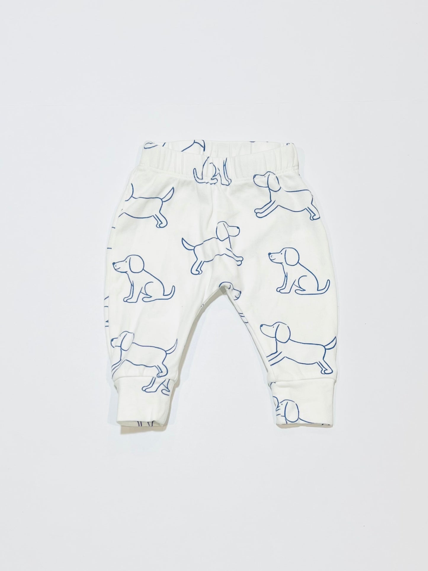 Blue puppy pants - Size 0000