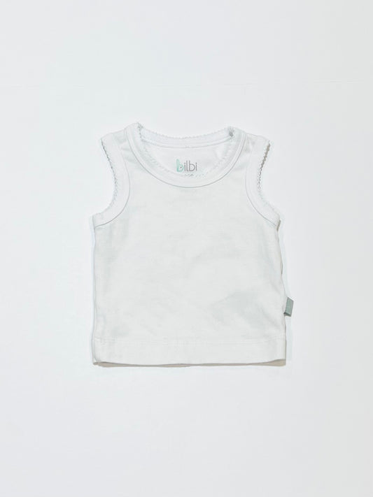 White singlet - Size 0000