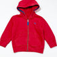 Red zip hoodie - Size 2