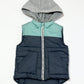 Hooded puffer vest - Size 2