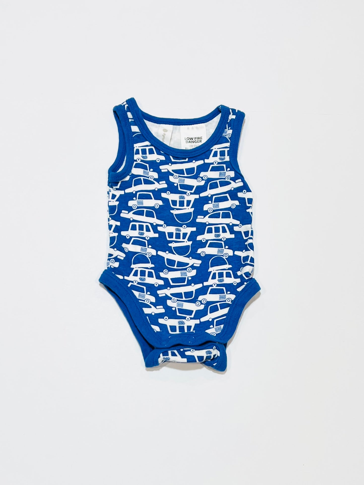 Blue cars bodysuit - Size 0000