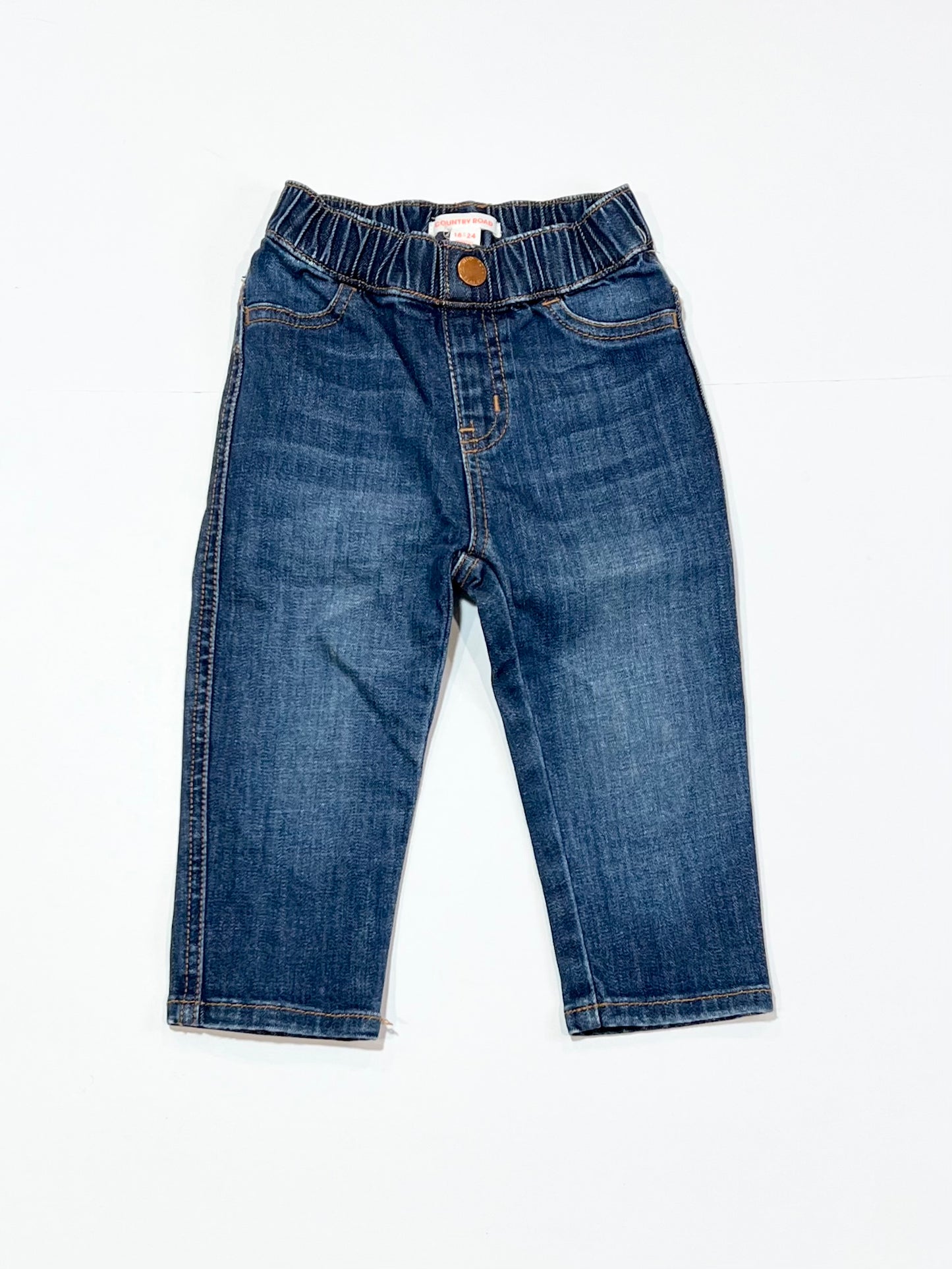 Pull-up denim jeans - Size 2