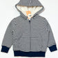 Striped sherpa hoodie brand new - Size 3
